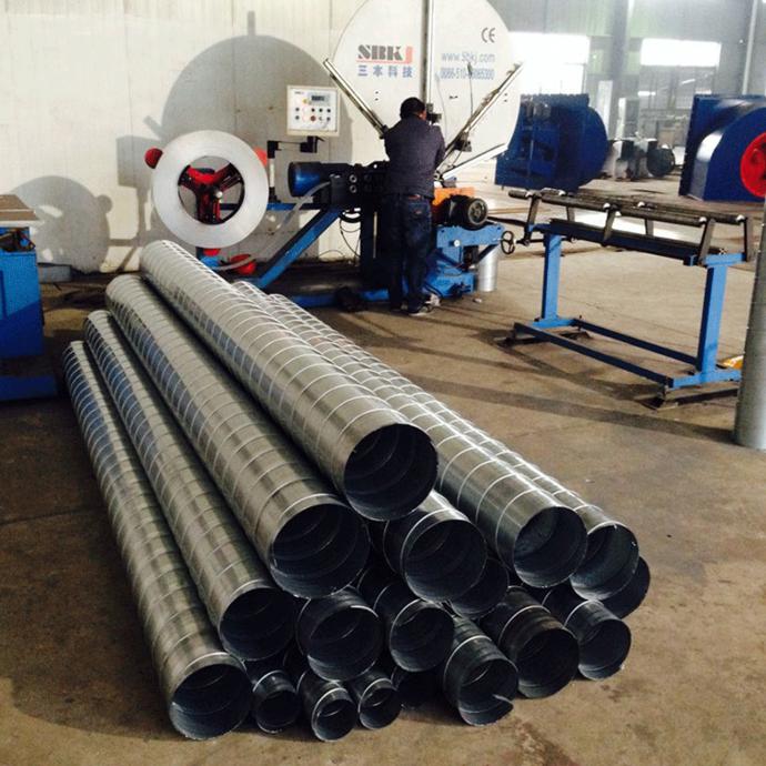 江蘇清風(fēng)通用機(jī)械 專業(yè)螺旋風(fēng)管廠家，鍍鋅風(fēng)管直銷，高清細(xì)節(jié)圖與設(shè)備銷售一覽